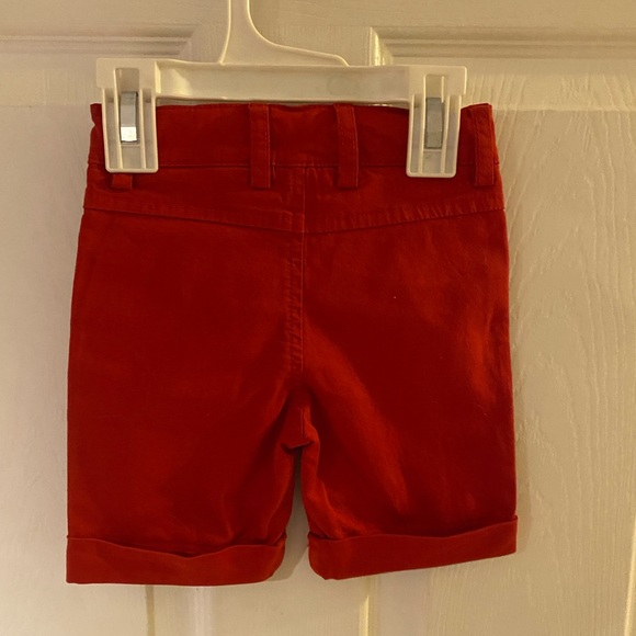 NWT Scuderia Ferrari Infant Adjustable Infant Red Chino Shorts- SZ 3-6 Months - Picture 8 of 16